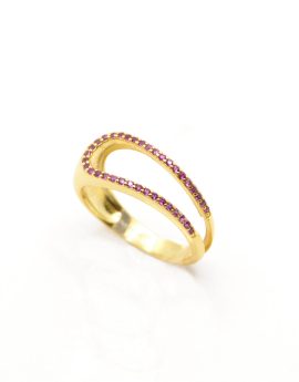 Anillo Indira Frambuesa