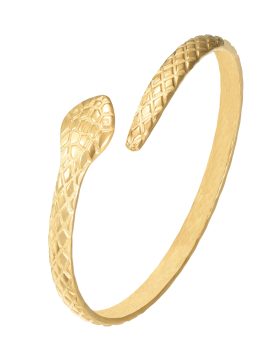 Brazalete snake dorado