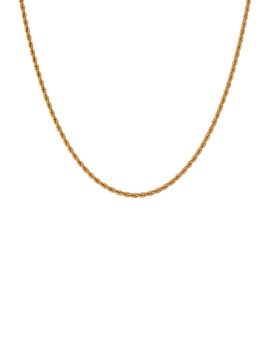 Cadena cordón acero