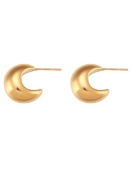 Pendientes media luna G