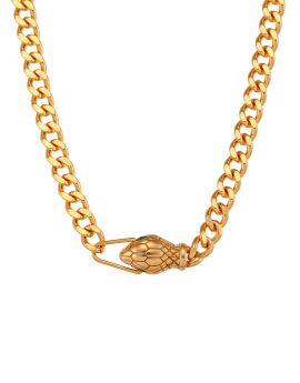 Collar cabeza serpiente