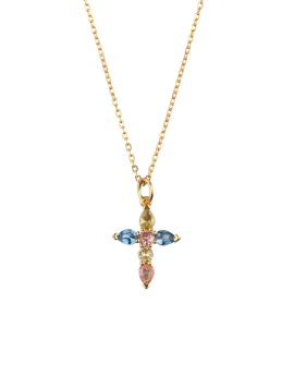 Collar Cruz drop confetti