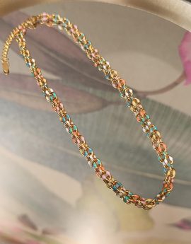 Cadena pastel colores