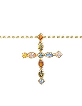 Collar Cruz Ámbar