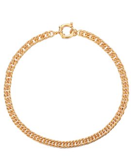 Cadena Cagliari slim dorada