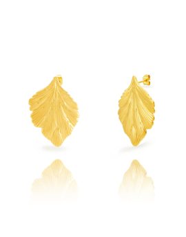 Pendiente Atenea dorado