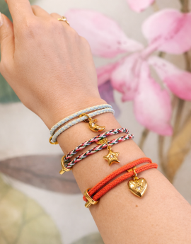 Pulsera con charm destello